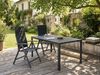 Gartentisch Comfort 150 x 80 cm mit Nonwood Platte Gestell Aluminium Bild 3
