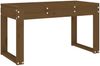 vidaXL Gartenbank Honigbraun 80x38x45 cm Massivholz Kiefer 825089 Bild 2