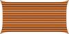 vidaXL Sonnensegel Orange und Braun 5 x 2,5 m 100 % Polyester Oxford 42031041 Bild 2