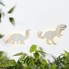 Lights4fun LED Wandleuchte Holz Wandlampe Dinosaurier Diplodocus Bild 4