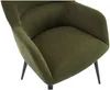 Vente-unique - HEKA Stuhl Stoff Grün - B 61 cm x H 78 cm x L 59,5 cm Bild 4