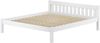 Erst-Holz Weißes Doppelbett 180x200 Massivholzbett Kiefer massiv Holzbett V-60. 38-18W inkl. Rollrost und Matratze Bild 2