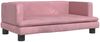 vidaXL Hundebett Rosa 80x45x30 cm Samt 171897 Bild 2