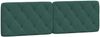 vidaXL Bett mit Matratze Dunkelgrün 160x200 cm Samt 3208667 Bild 5