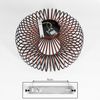 hofstein Deckenleuchte »Pieris« Deckenlampe aus Metall in Schwarz/Kupfer, ohne Leuchtmittel, E27, Leuchte m. Gitter u. Lichteffekt an der Decke Bild 2