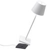 Zafferano Poldina Pro Dimmbare LED-Tischlampe aus Aluminium weiß Bild 4