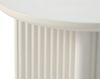 Beistelltisch >PALMA< in Greige, MDF + Stahl in greige - 55x50cm (HxD) Bild 3
