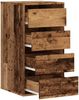 vidaXL Kommode Altholz-Optik 40x41x76 cm Holzwerkstoff 852868 Bild 5