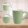 matches21 HOME & HOBBY Tasse Kaffeetassen 4er Set aus Keramik 340ml, Teetassen in Salbeigrün, 4-tlg, Keramik, Moderne Kaffeebecher Spülmaschinenfest & Mikrowellengeeignet Bild 4