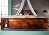 Bett Akazie 180x200x90 nougat lackiert OXFORD #253 Bild 2