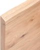vidaXL Wandregal Hellbraun 100x50x(2-4) cm Massivholz Eiche Behandelt 363687 Bild 5
