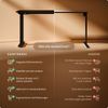 Desktronic HomeOne Elektrisch höhenverstellbarer Schreibtisch 120x60cm Schwarz/Schwarz mit Memory-Funktion, Anti-Kollisions Technologie, USB-A und USB-C-Ladeanschlüssen Bild 5