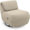 DOMO. collection Sessel 700024, Polstersessel, Drehfunktion, gepolsterte Rückenlehne, Rückenfunktion, Wippfunktion, Hochlehner, Polstergarnitur, 68 x 88 x 67 (BxTxH), beige Bild 5