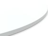 Dekor Spanplatte 28mm Tischplatte rund melaminharzbeschichtet weiß mit ABS Kante Umleimer - Größe 80 x 80 cm - Höhe 2,8 cm - Farbe Icy White Bild 4