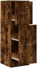 vidaXL Apothekerschrank Räuchereiche 40x41x118 cm Holzwerkstoff 855200 Bild 2