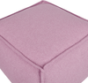 Pouf SHERALI Rosa Baumwolle 50 cm 50 cm Bild 4