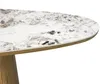 Vente-unique - MODREYO Konsole KeramikHolz, Platte BeigeWeiß - B 39,5 cm x H 80 cm x L 150 cm Bild 4