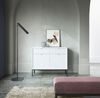 AX LIVING Modern Kommode mit Schublade Eternas KSZ104 104 cm Weiß Bild 2