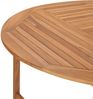 vidaXL Gartentisch 150x76 cm Massivholz Teak 49007 Bild 5