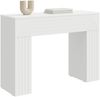 vidaXL Couchtisch Weiß 102 x 35 x 75 cm Holzwerkstoff 899927 Bild 3