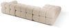 Micadoni Modulares Ecksofa Bellis 4-Sitzer Links Boucle Rolf Helles Beige Bild 3