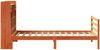 vidaXL Massivholzbett mit Regal ohne Matratze Wachsbraun 75x190 cm 3321948 Bild 5