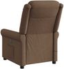 vidaXL Massagesessel Braun Stoff 4015650 Bild 5