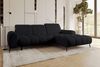 99rooms Ecksofa Milano, Sofa, L-Form, mit elektrischer Sitztiefenverstellung, Chenille APHRODITE Bild 1