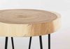 Beistelltisch Aluta aus Suarholz, modern, rund, natur, individuelles Design Ø 35 cm Bild 3