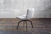 KAWOLA Esszimmerstuhl BARO Drehstuhl Stoff grau 86 x 65 x 54 cm Bild 5
