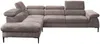 Ecksofa mit Schlaffunktion SEPINA von PASCAL MORABITO - Stoff - Taupe - Ecke links Bild 4