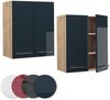 Hängeschrank Fame-Line Dunkelblau Hochglanz 60 cm Vicco Bild 5