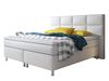 Boxspringbett Miami 180x200 cm Kunstleder Weiß Bild 5