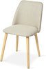 GOEURVANT 421 Esszimmerstühle 6er-Set, Webstoff - Beige Stoff Bild 5