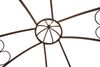 Deko-Pavillon EMMA - Stahl Rostfarben 300x150x150cm | Gartendeko Terrasse Outdoor Indoor Bild 4