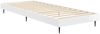 vidaXL Bettgestell Hochglanz-Weiß 75x190 cm Holzwerkstoff 832311 Bild 5