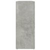 vidaXL Sideboard Betongrau 91x29,5x75cm Holzwerkstoff 823273 Bild 3