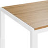 Esstisch MANN Braun Weiß 120 cm 80 cm Bild 5