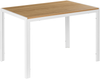 Esstisch MANN Braun Weiß 120 cm 80 cm Bild 1