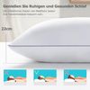 Hochwertiges BedStory Kopfkissen 40x80, Kissen 2er Set mit Mikrofaserfüllung Bild 3