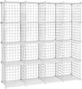 SONGMICS Regalwürfel LPI44H, Steckregal, Schuhregal, Regalsystem mit 16 Würfel Bild 4