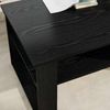 vidaXL Couchtisch Schwarz Eichen-Optik 96 x 54 x 44 cm Holzwerkstoff 8000149 Bild 4