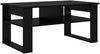 vidaXL Couchtisch Schwarz Eichen-Optik 96 x 54 x 44 cm Holzwerkstoff 8000149 Bild 2
