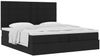 vidaXL Ottoman-Bett mit Matratzen Schwarz 200x200 cm Stoff 3313184 Bild 4