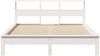 vidaXL Massivholzbett ohne Matratze Weiß 135x190 cm Kiefernholz 3309744 Bild 4