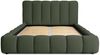 Polsterbett Doppelbett HEDA 160x200cm Komplettset in Stoff Boston Forest Bild 3
