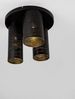 Nova Luce 9555811 ZANE Deckenleuchte 3-flammig Schwarz Gold E14 Bild 2