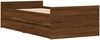 vidaXL Bett mit Schubladen Braun Eiche-Optik 75x190 cm 3207391 Bild 3