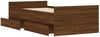 vidaXL Bett mit Schubladen Braun Eiche-Optik 75x190 cm 3207391 Bild 5