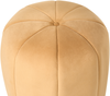 Pouf SELBY Samtstoff Senfgelb Bild 4